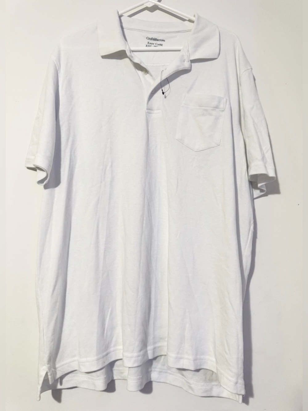 Croft & Barrow White Polo